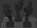 Three Silent Faces-4