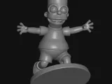 3d Model Bart Simspon-5