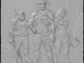 game characters 3