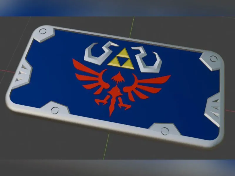 TLOZ Edition Top Cover for New 2DS XL
