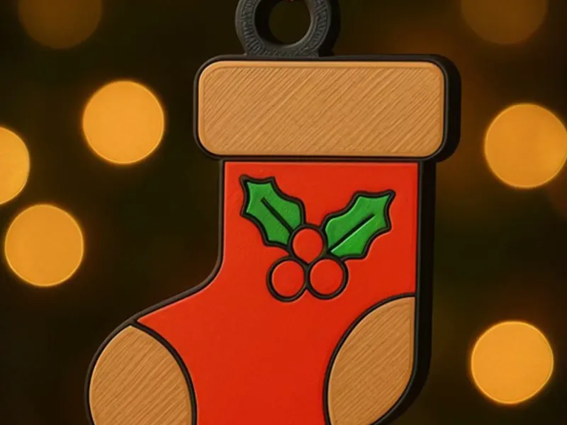 Ciondolo Calza di Natale