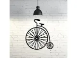 Velocipede I Eski Bisiklet duvar heykeli 2D-0