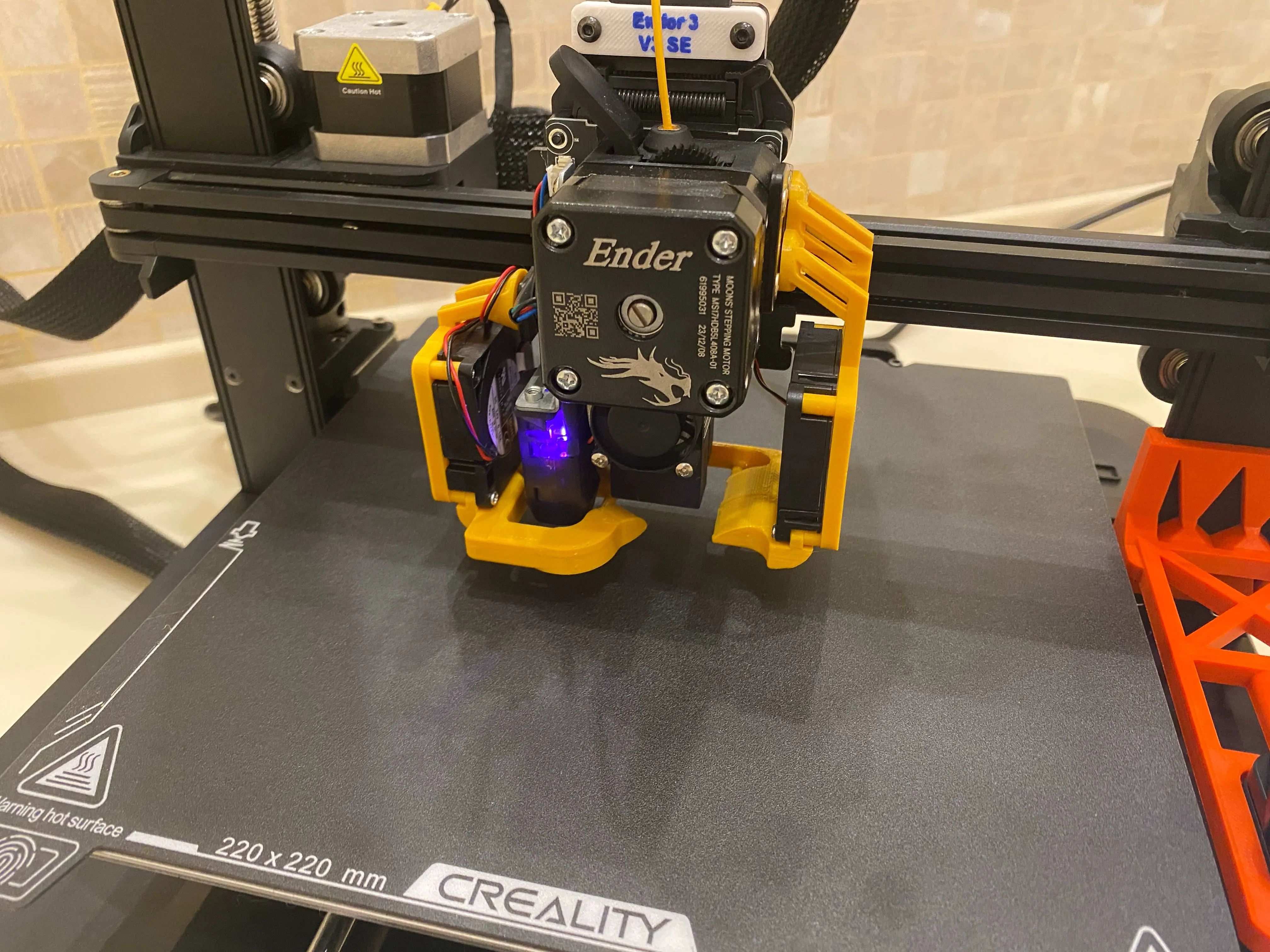 Dual 4010 Fan Duck and shroud for Creality Ender 3 V3 SE