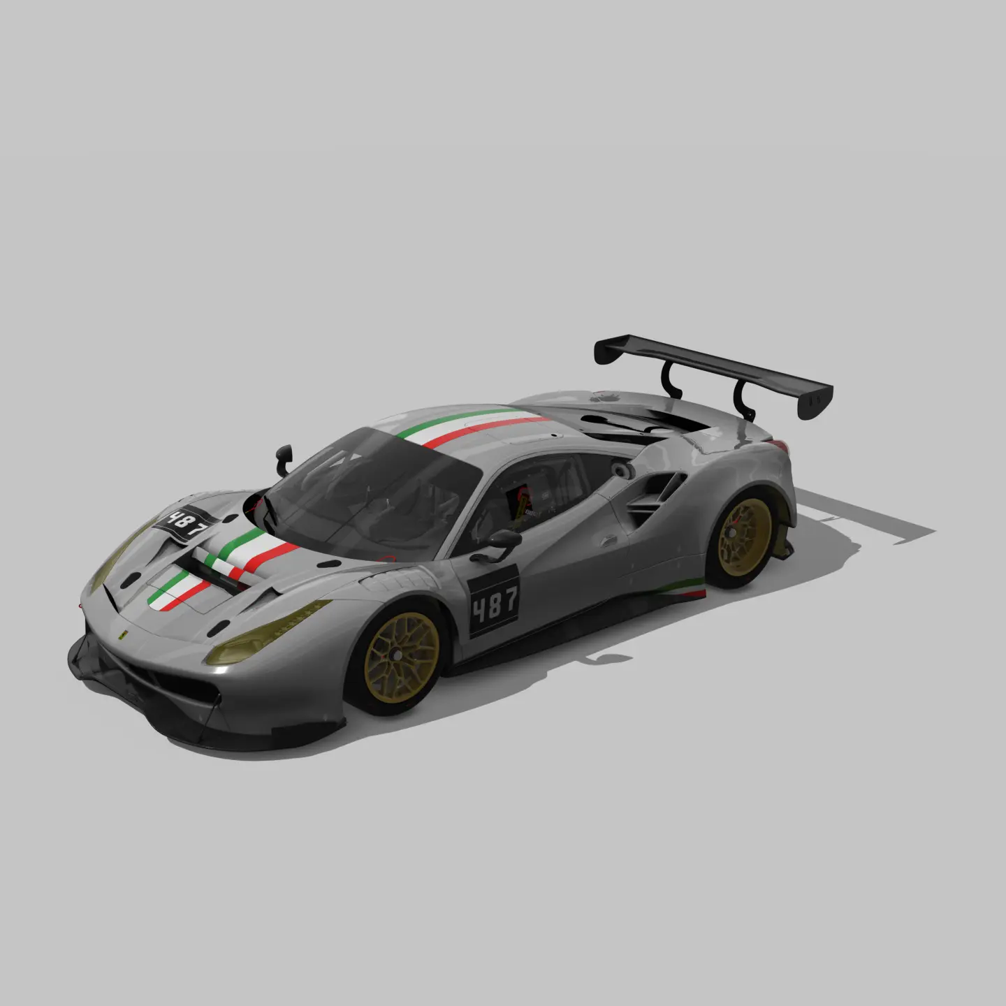 FERRARI 488 GT3 - 3D MODEL