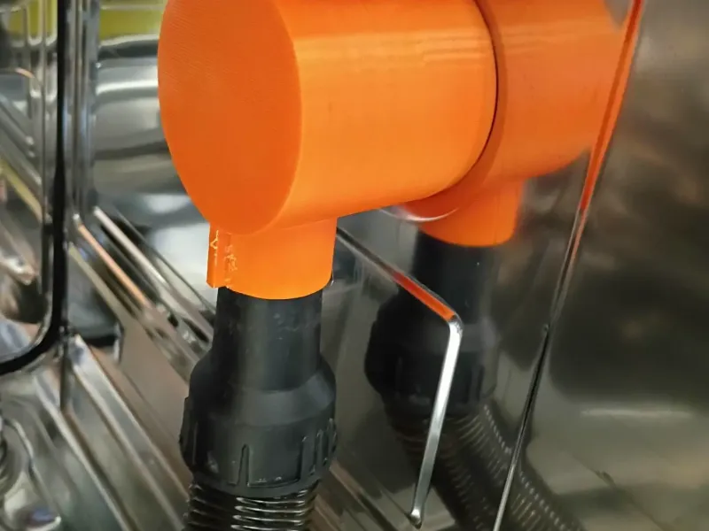 Adaptateur d'aspiration de zéolite pour lave-vaisselle Bosch série 800