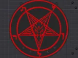 BAPHOMET KEYHOLDE - PORTA LLAVEROS-0