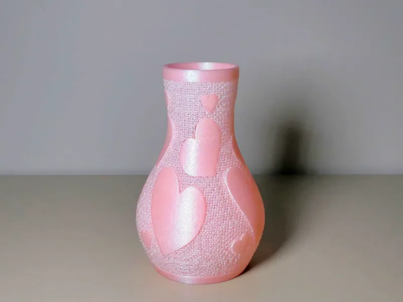 Infill Heart Vase