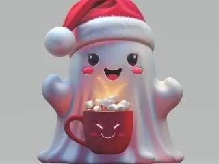 Little Christmas ghost