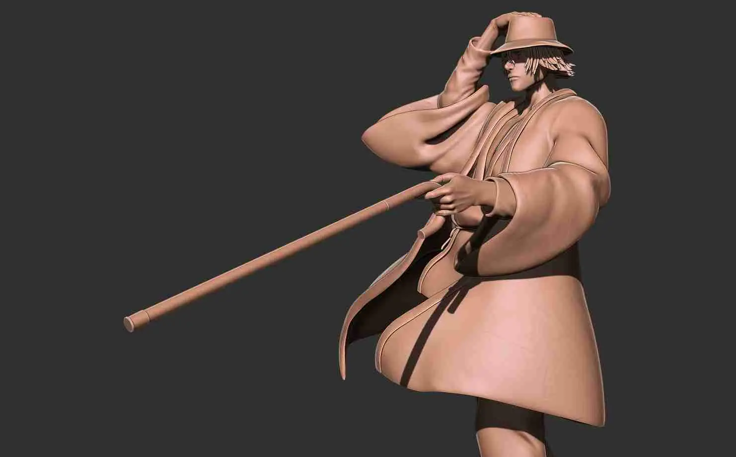 Urahara Kisuke - Bleach 3D print model