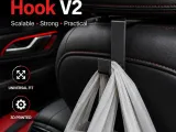 Universal Car Headrest Hook Scalable Back Seat Bag Hanger-7