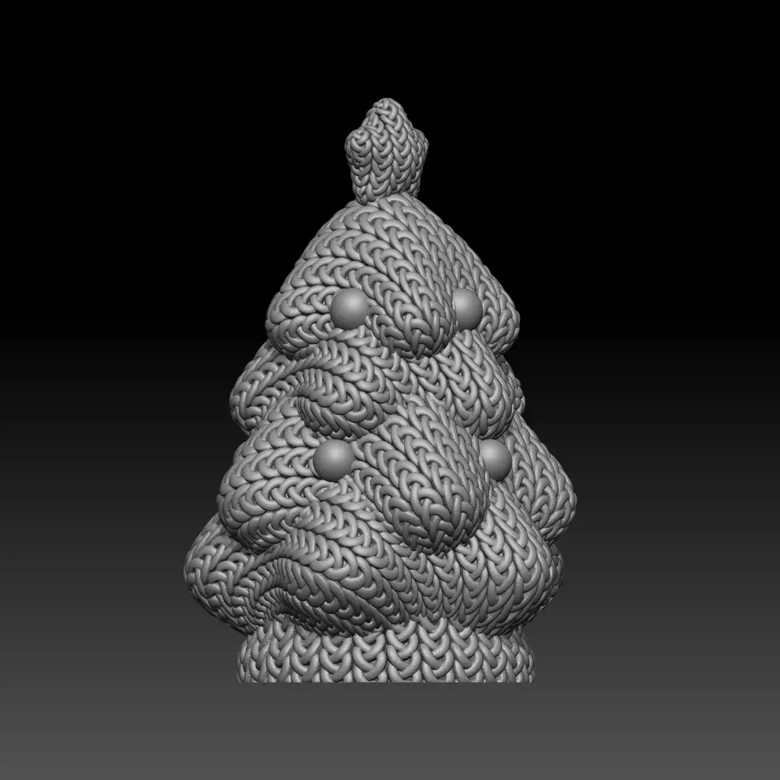 Knitted Christmas Tree
