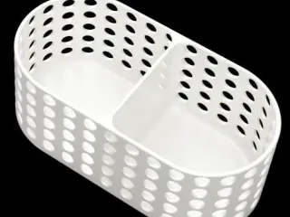 Oval Desk organizer for pencils and pens
