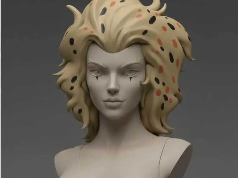 Cheetara bust Thundercats