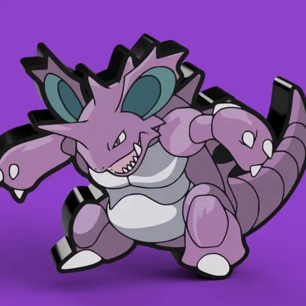 Caja de luz de Nidoking