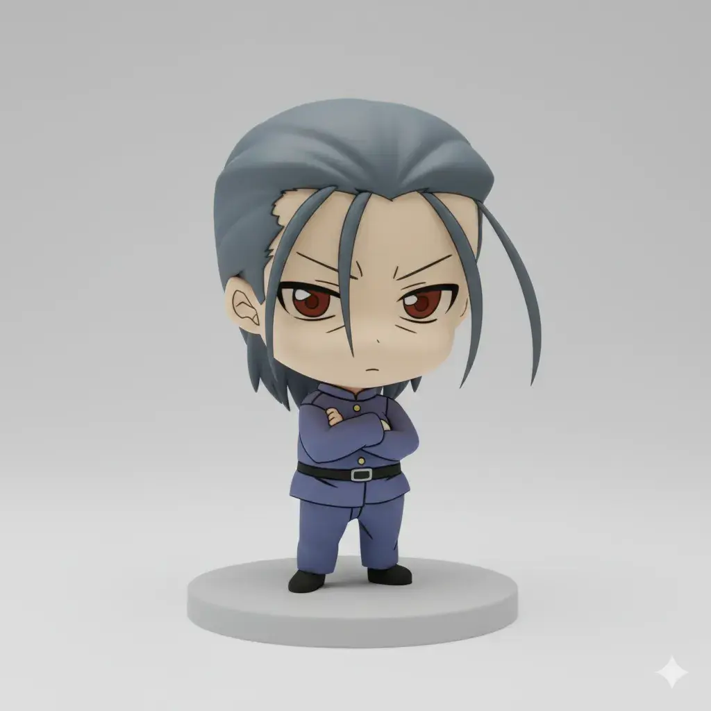 Hajime Saito Chibi - Versión 1.0 (Edición IA)