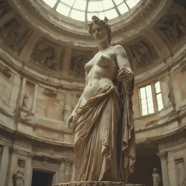 Nude Greek Statue 1