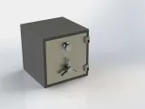 Caja fuerte, caja de seguridad miniatura-0