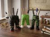 Stylish Pants Pen Holders / Desk Organizers-1