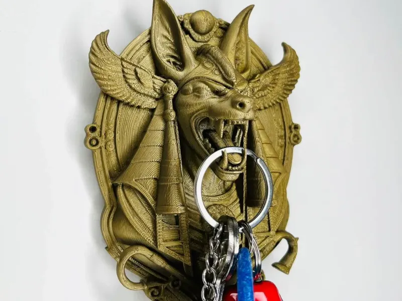 Anubis key chain organizer