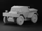 Dingo MkI Scout Car 28mm Scale-0