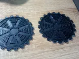 Gear shape coaster -1
