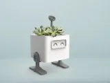 Robot self watering planter (Read Description)-0