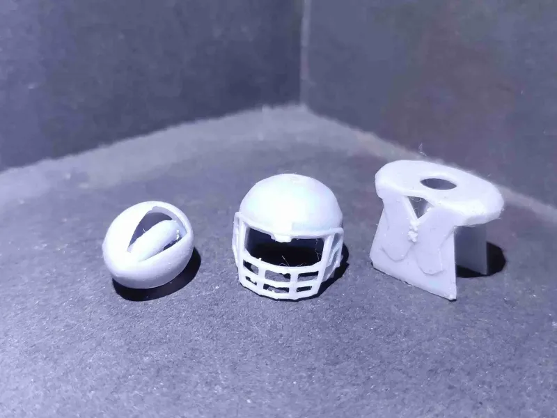 American Football-Ausrüstung für Lego-Steine