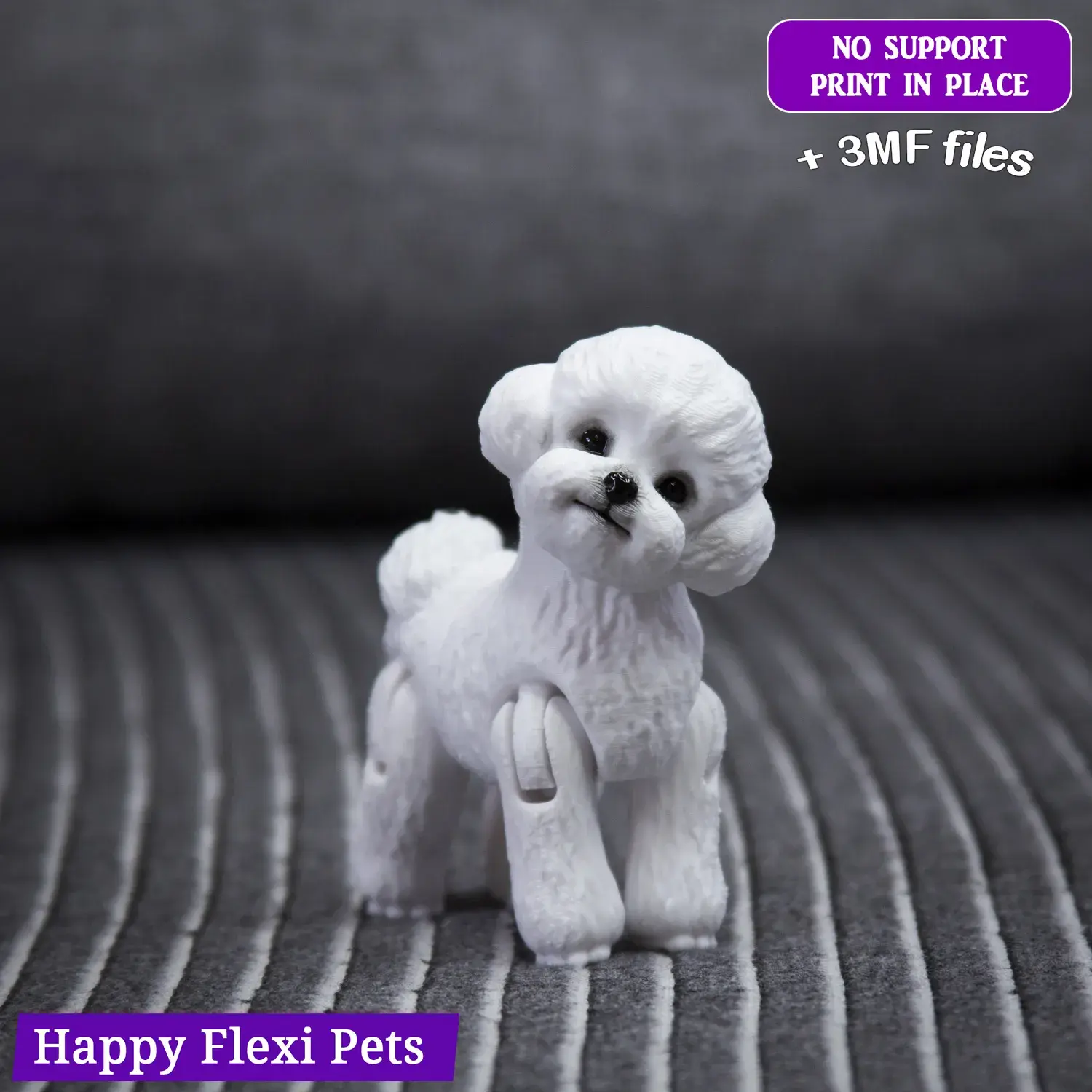 Toy Poodle the articulated flexi toy