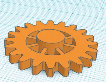 3D printer gear