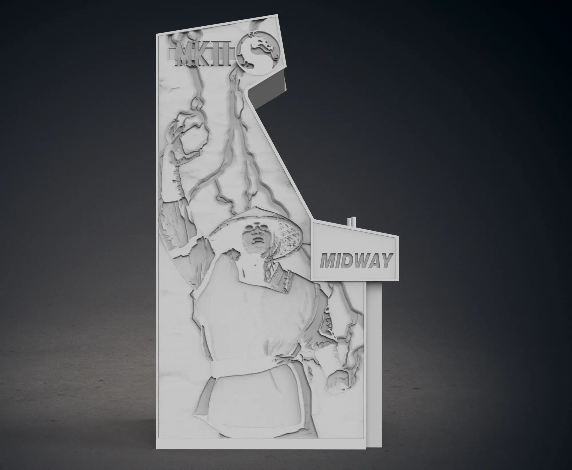 MOBILE ARCADE MORTAL KOMBAT II CON LITHOPHANE