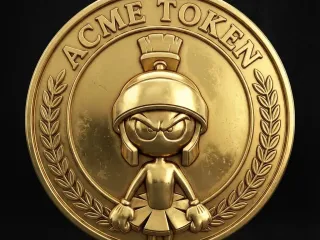 Acme Token 4 Marvin the Martian