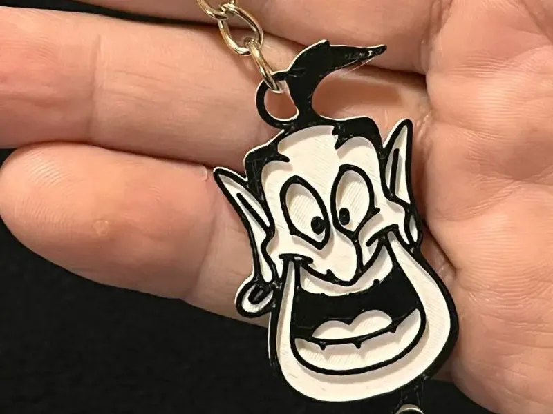 Sleutelhanger Genie van de Lamp - Aladdin