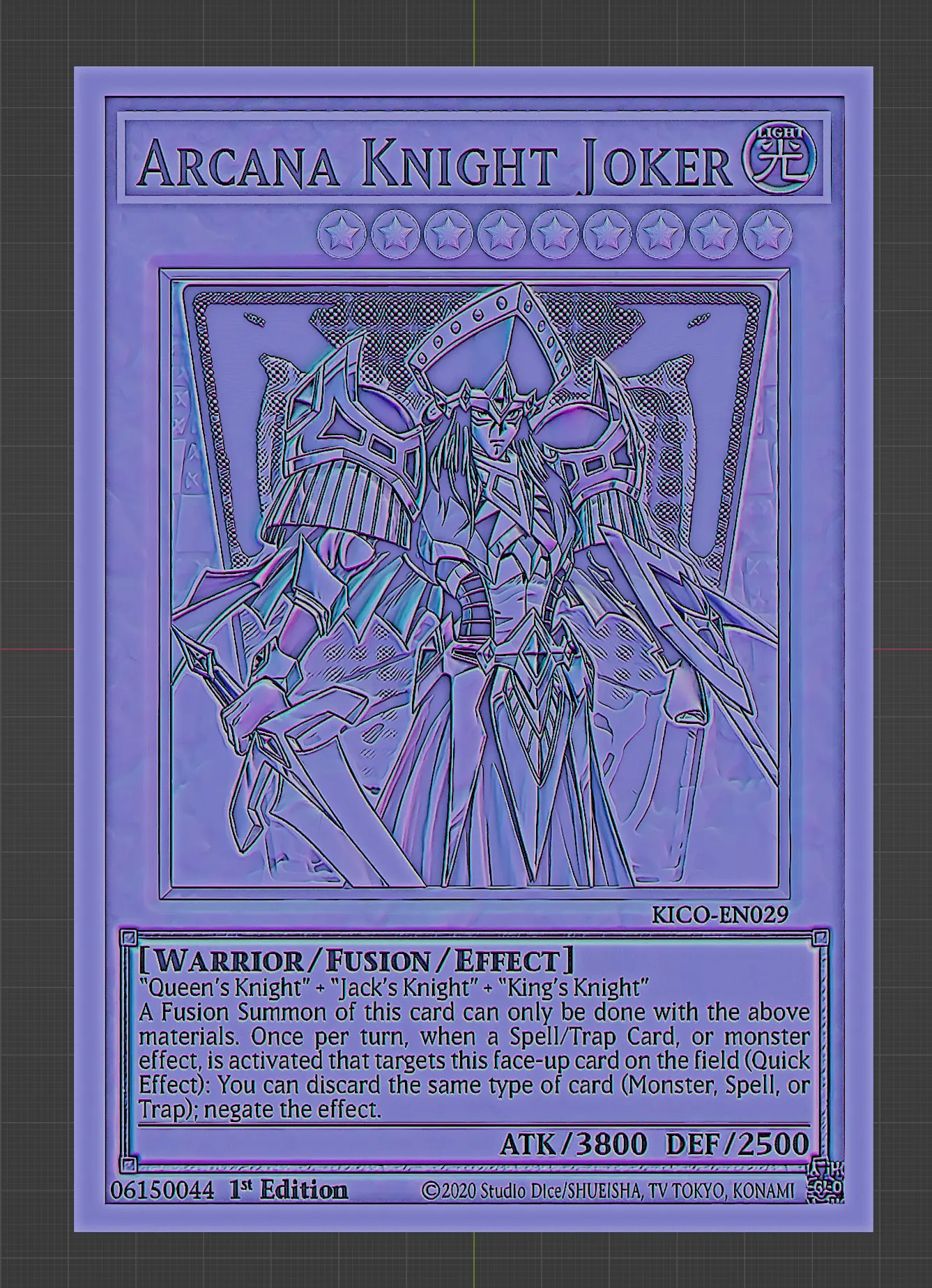 Other STL Download - arcana knight joker - yugiohby Wsonuchiha3D