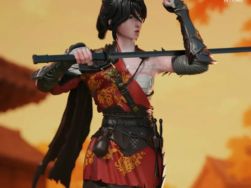 Bai wuchang - WUCHANG: Fallen Feathers Game Figure