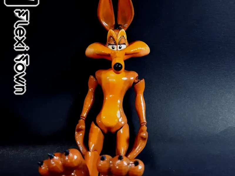 Flexi Print-in-Place Wile E. Coyote