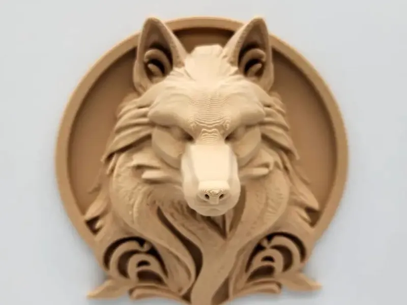 Wolf Wall Plaque wall art relief