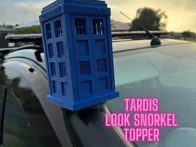 Tardis Snorkel Topper for 4wd