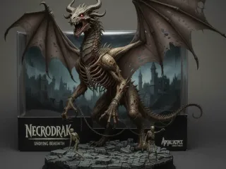 DRAGON ZONBIE  FIGURA