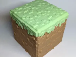 Minecraft Grass Block Container