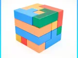 Cube Puzzle - Level difficult-1