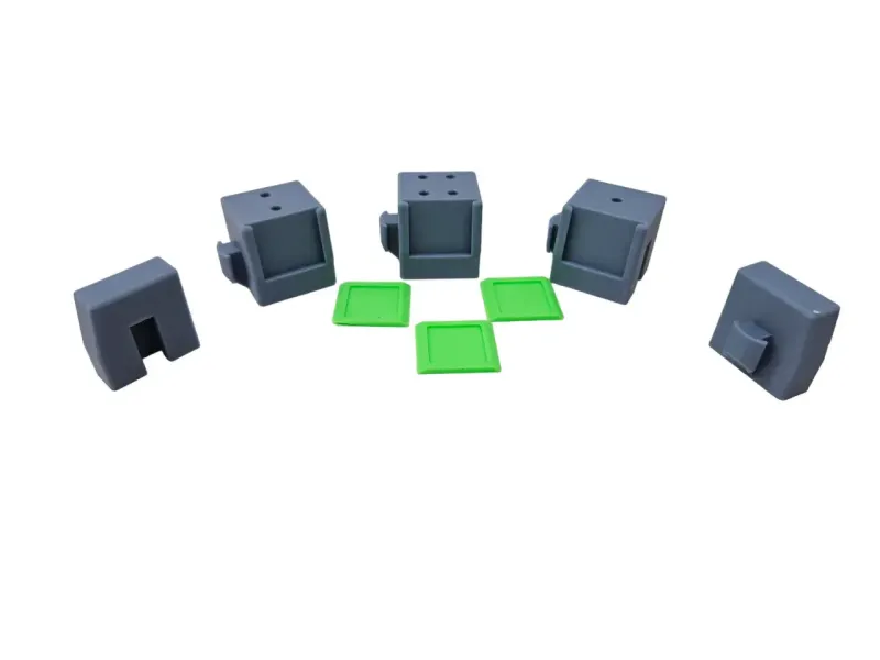 1/8 inch Organizator modular pentru biți de frezat