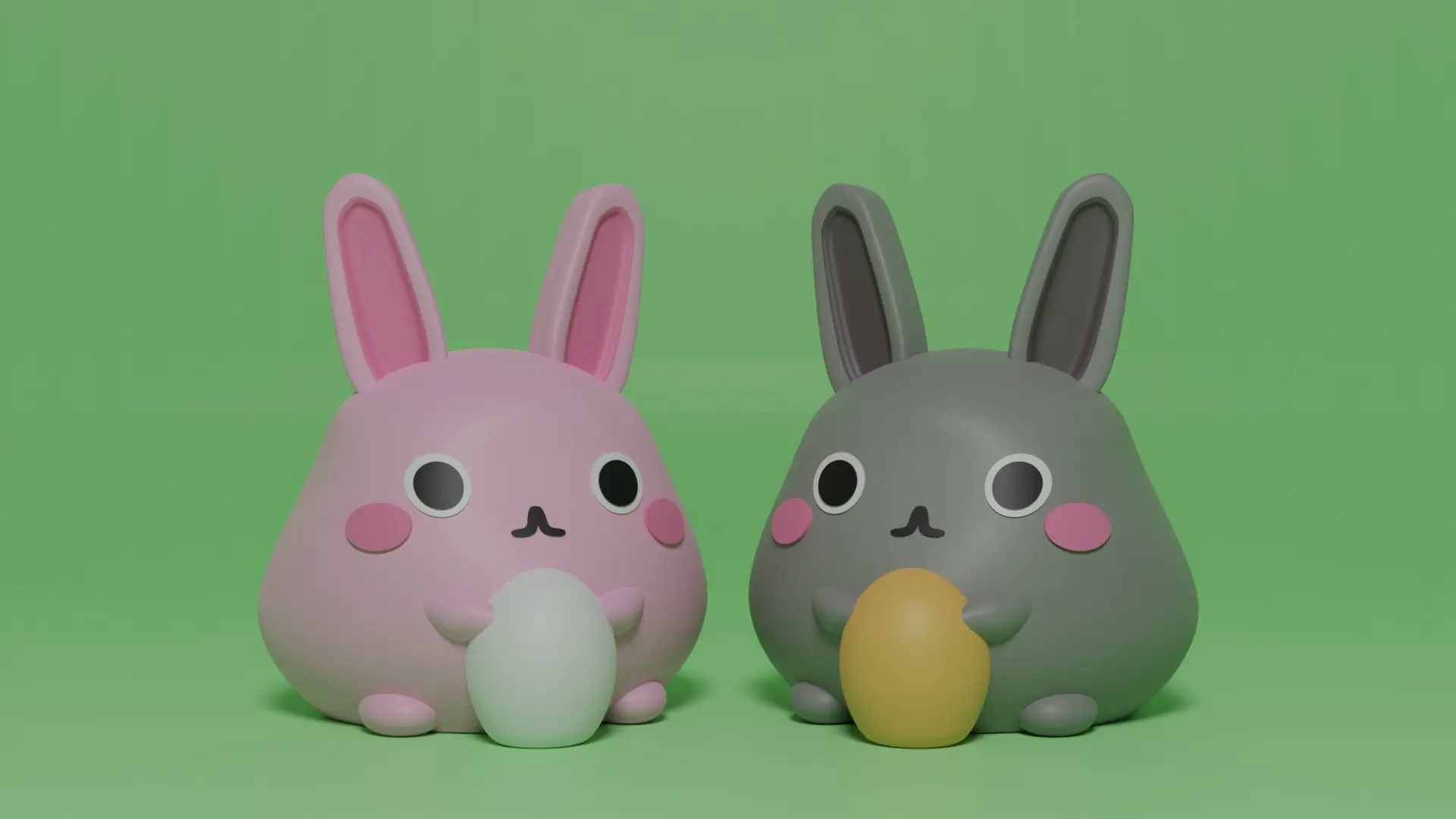 Angora Rabbit with Egg - Story of Seasons Trio of Towns