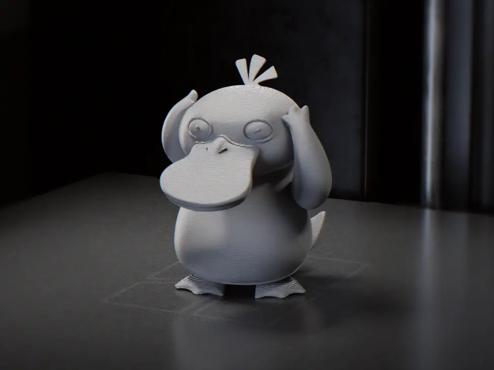 Platypus Figurine Animal Sculpture 3D Printable