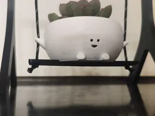 flower on a swing цветок на качели