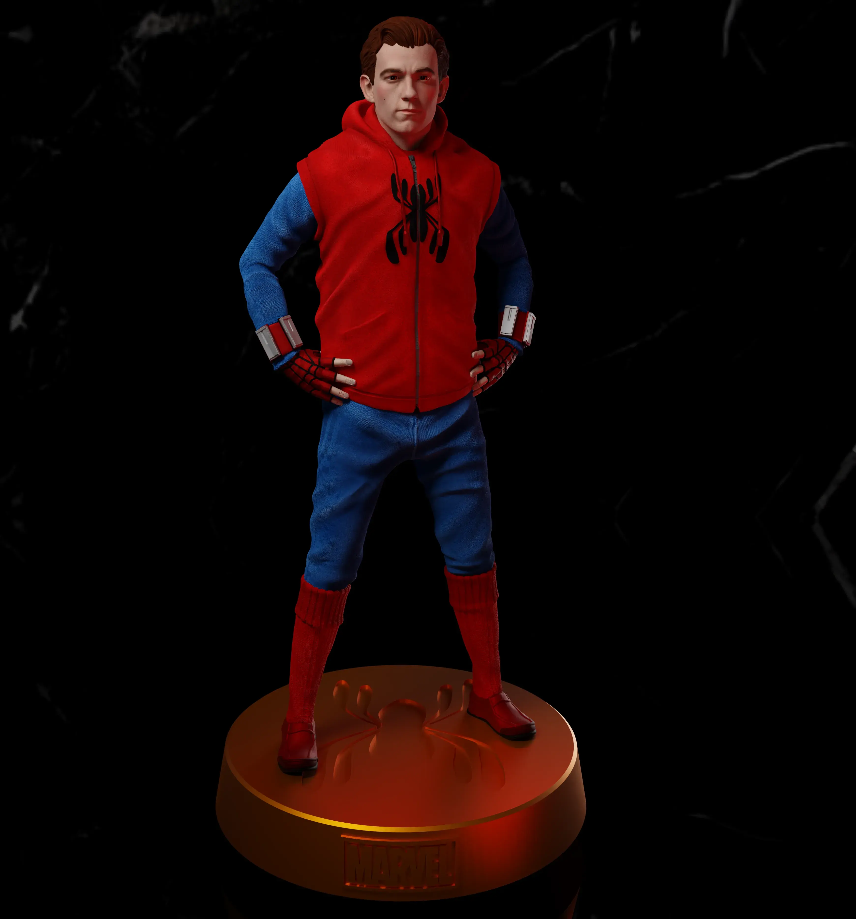 Spiderman Homemade Suit - fan art