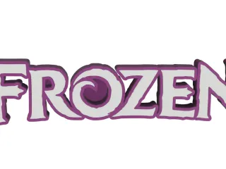 Frozen Led Letter