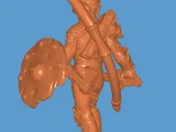 Female D&D mini-1