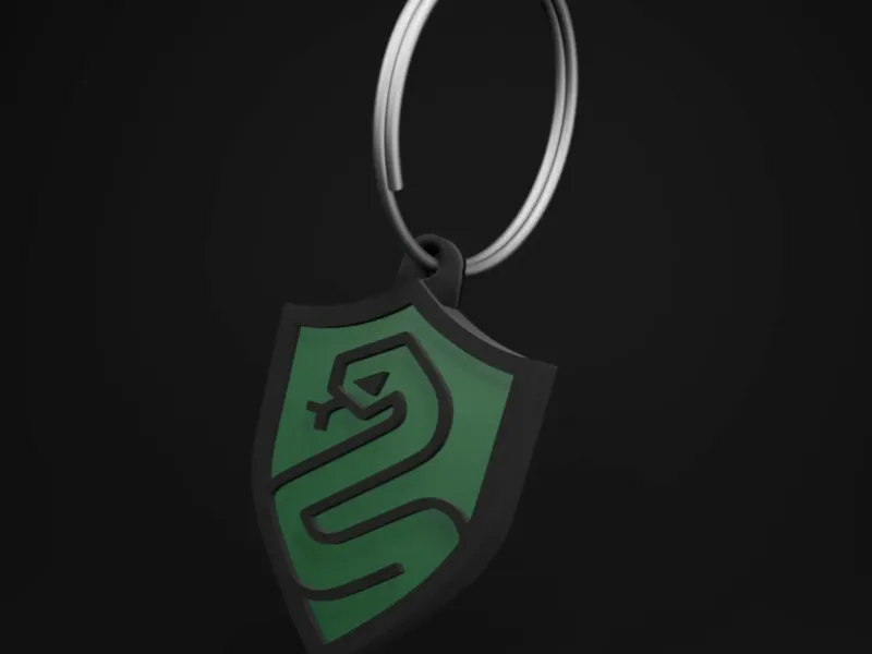 Slytherin | Harry Potter House Keychain
