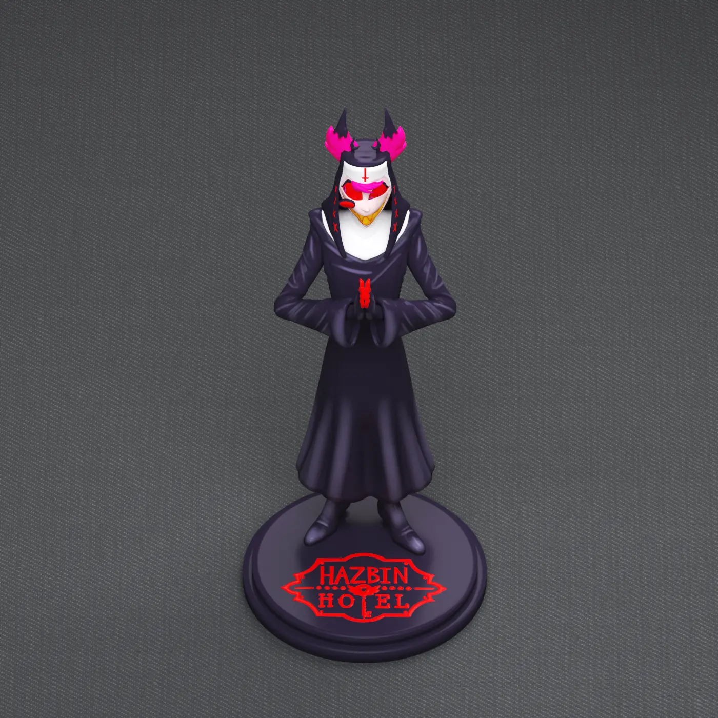 HAZBIN HOTEL - ALASTOR NUN-