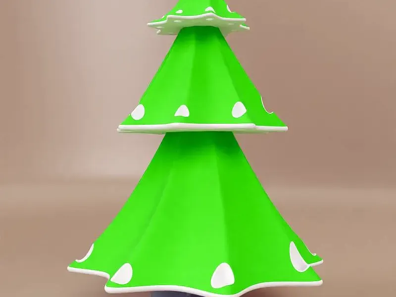 3d printable office christmas tree